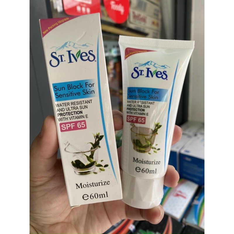 Kem chống nắng Stives SPF 65