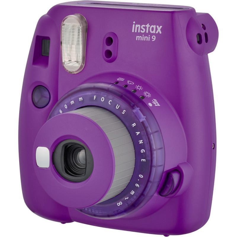 Máy Ảnh Fujifilm Instax Mini 9 ( Tím Đậm) - Khuyến mại Combo quà tặng trị giá 400,000