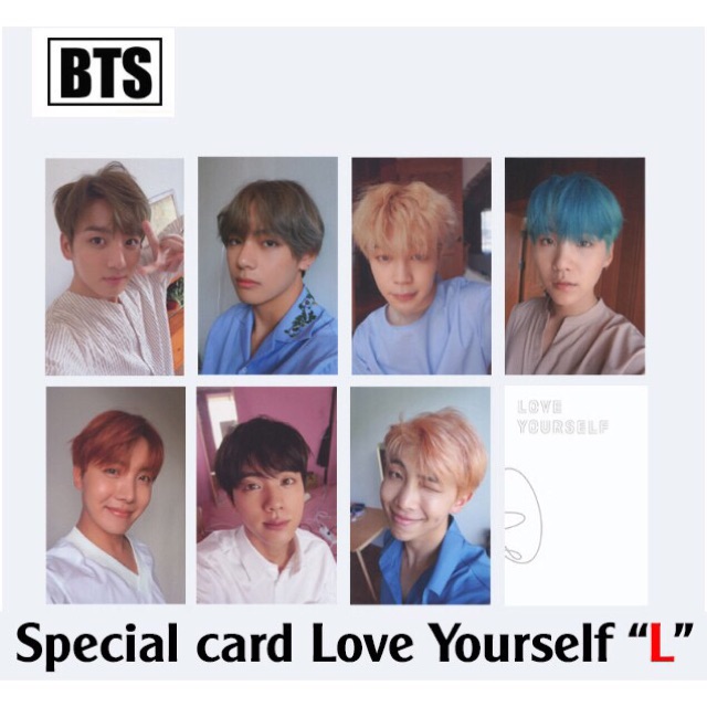 Set card Unoff BTS Love Yourself: Her