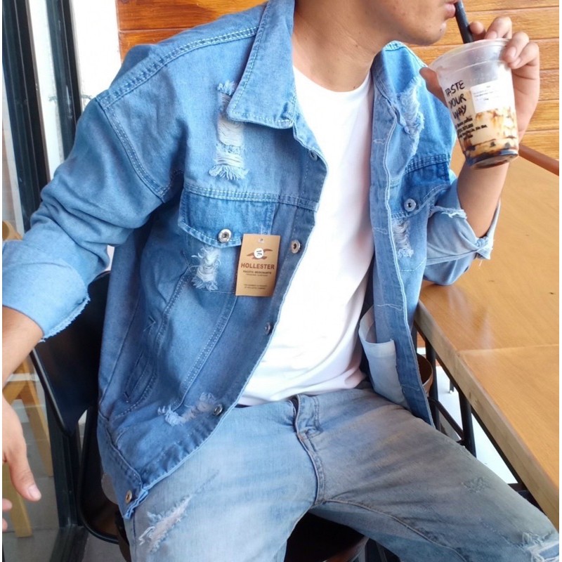 Áo khoác Jean unisex dành cho cả nam và nữ đều mặc được