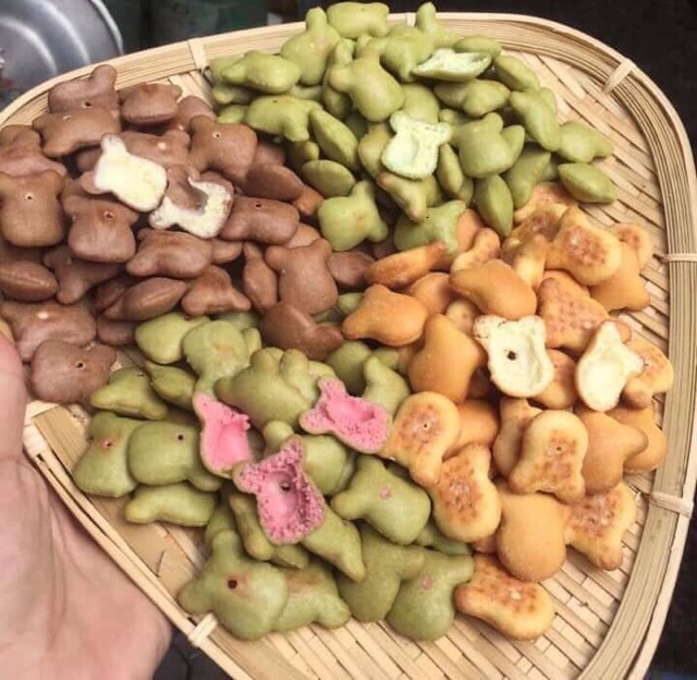 Hộp bánh gấu mix các vị 450gram