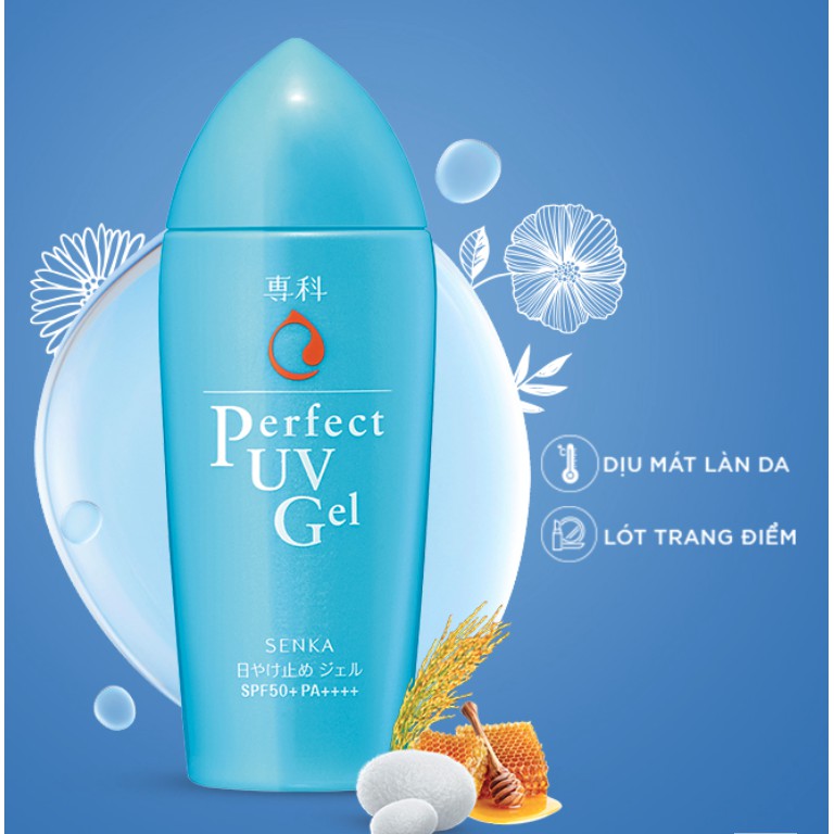 Kem chống nắng Senka Perfect UV SPF 50+ PA++++ Nhật Bản