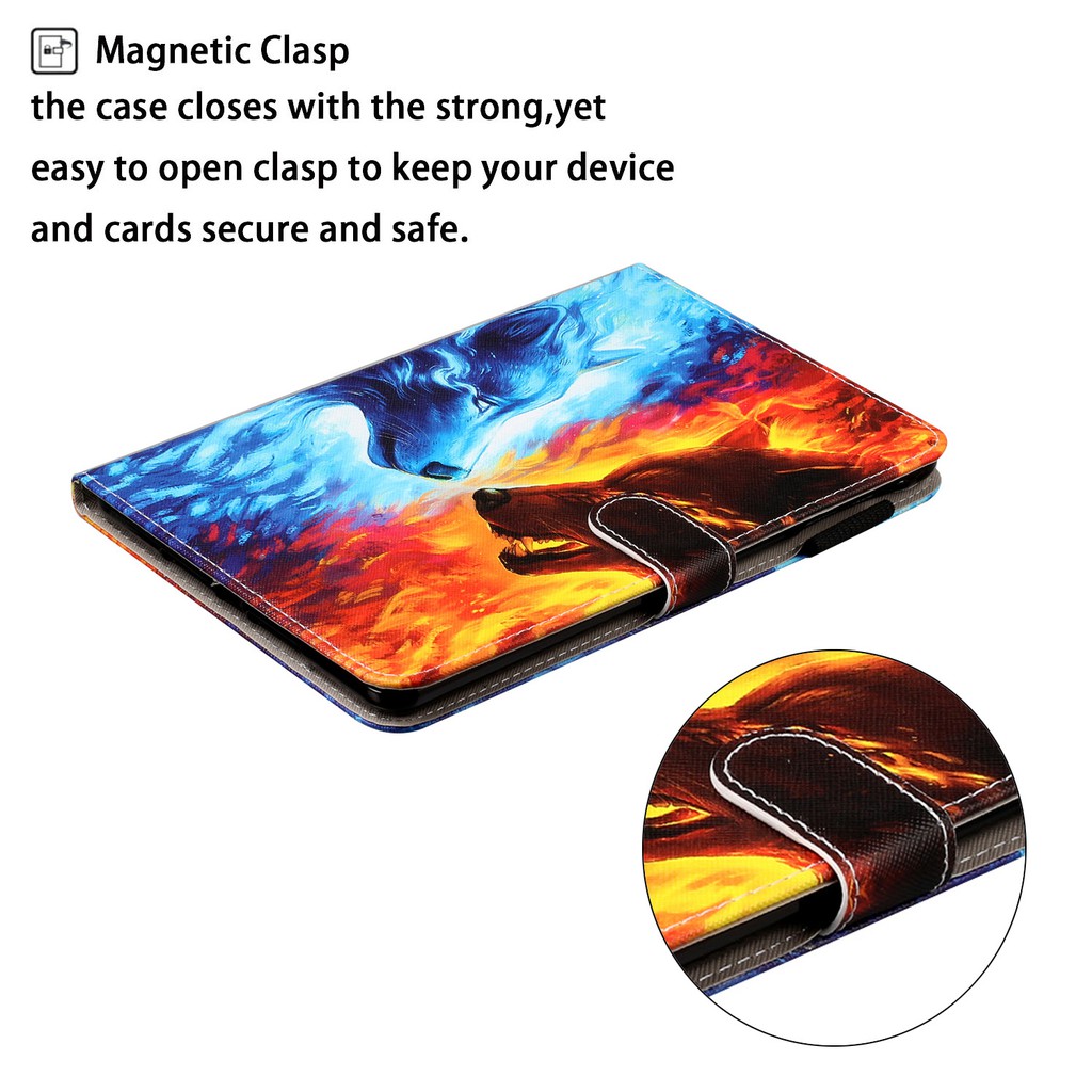Bao Da Máy Tính Bảng PU In Hình Chống Sốc Cho Samsung Galaxy Tab A 8.0 Inch 2019 Sm-T290 T295 | BigBuy360 - bigbuy360.vn
