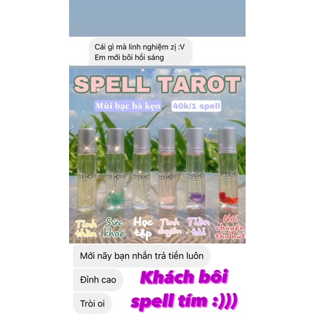 SPELL TAROT ĐÁ PHONG THUỶ