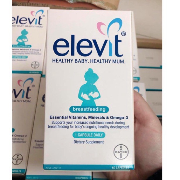Vitamin tổng hợp ELEVIT BÚ Breastfeeding (ÚC) 60 VIÊN