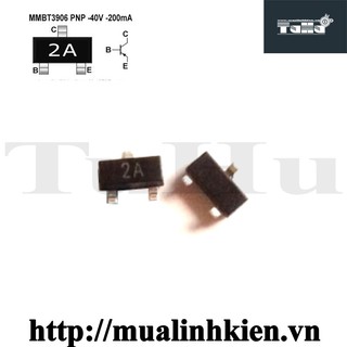 2N3906 2A 0.2A / 40V PNP SOT23 (combo10c)