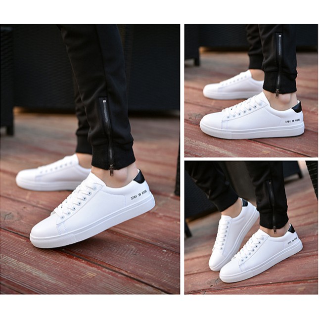 [GIÁ SỈ][CHỈ CÒN 19 ĐÔI] Giày Sneakers thể thao nam màu trằng top yêu thích