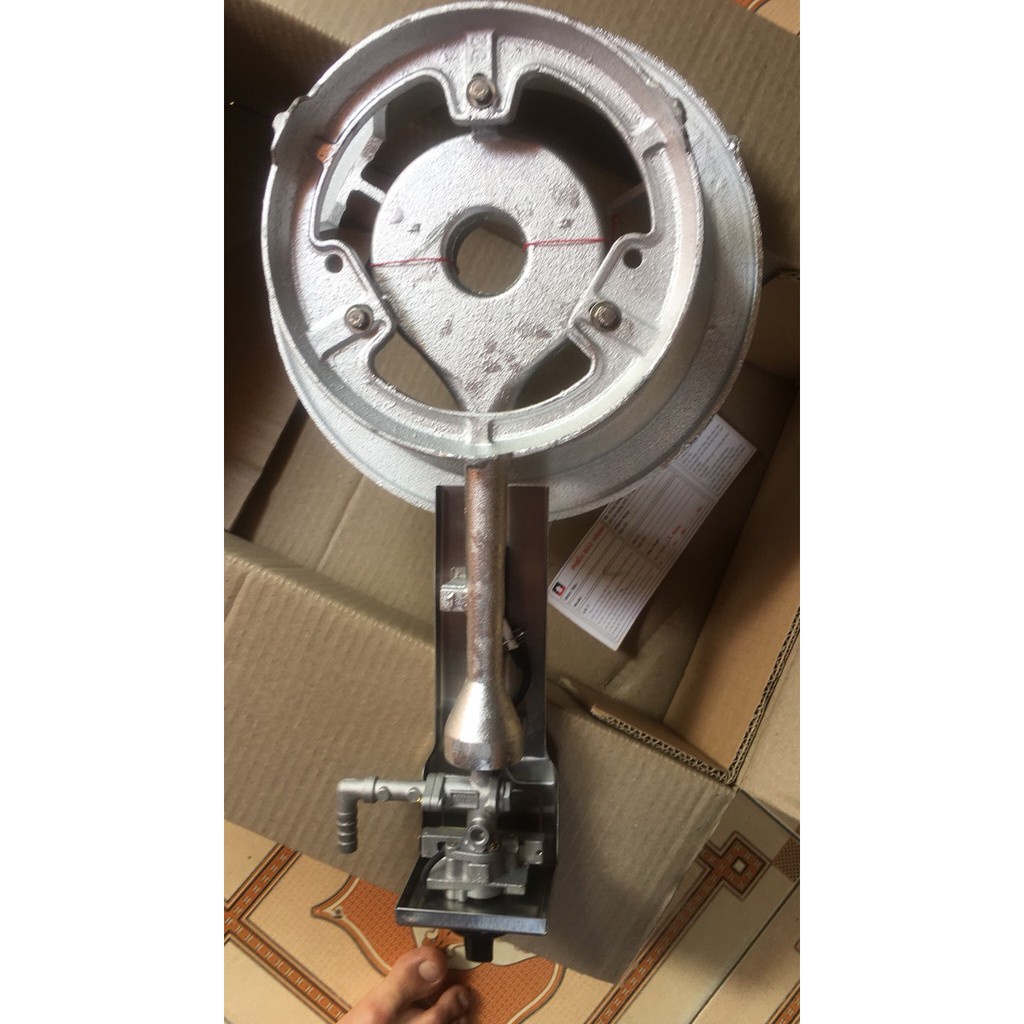 Bếp Gas Công Nghiệp Gado 3N + Bộ Van Dây Chính Hãng- Bảo Hành 24 Tháng