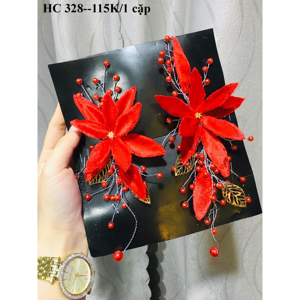 Trâm cài tóc thời trang sang trọng cho cô dâu