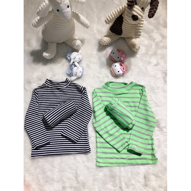 Bộ dài tay cotton chất dày dặn cho bé trai bé gái Happybear