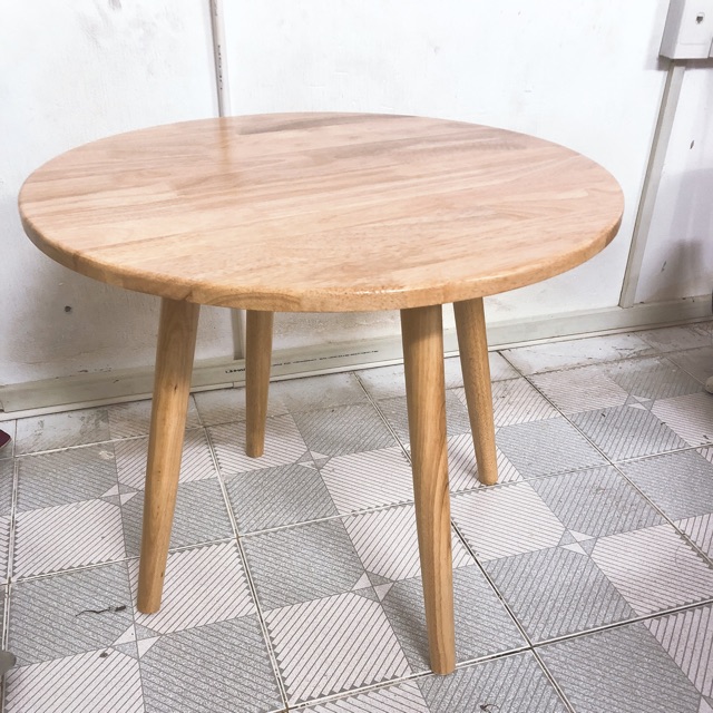Bàn gỗ cafe 4 chân