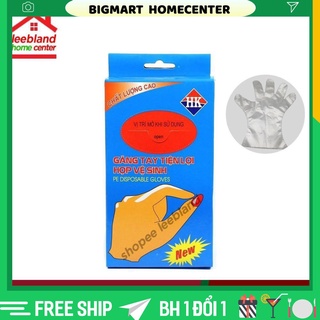 Combo 100 Găng Tay Nilon Dùng Một Lần Tiện Dụng Hàng loại 1