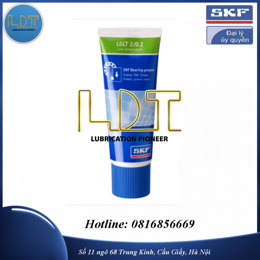 Grasa Skf Lglt 2/1 de alta velocidad y baja temperatura