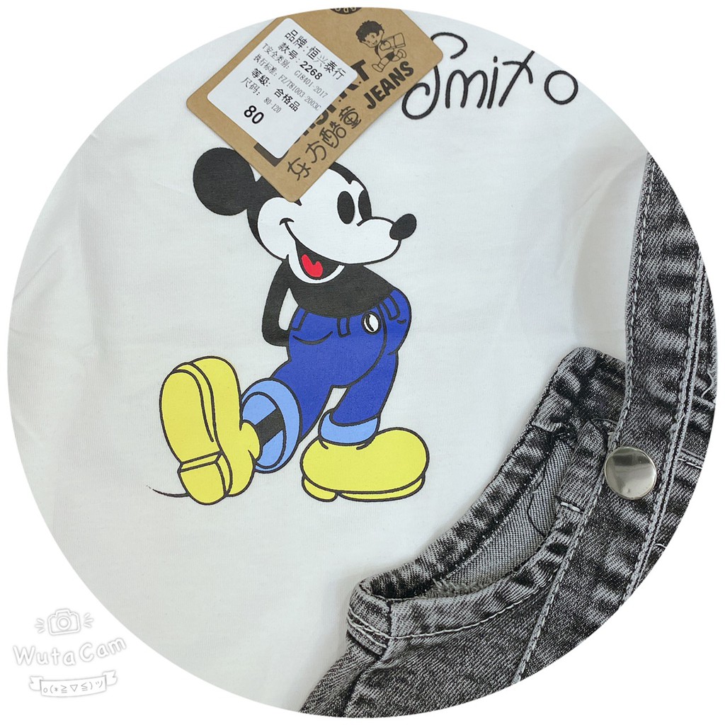 Set yếm bò Mickey siêu siêu đẹp nha mn