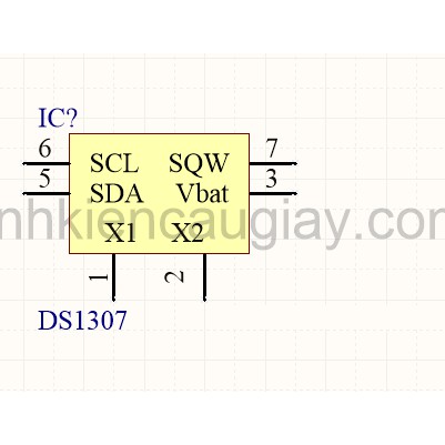 IC chức năng DS1307 DIP-8