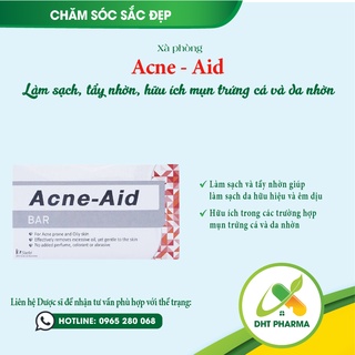 Xà phòng Acne - Aid, xà phòng ngăn ngừa mụn làm sạch, tẩy nhờn, hữu ích mụn trứng cá và da nhờn