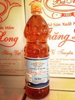 (MẮM NHĨ) NƯỚC MẮM THĂNG LONG - MẮM CÁ NỤC