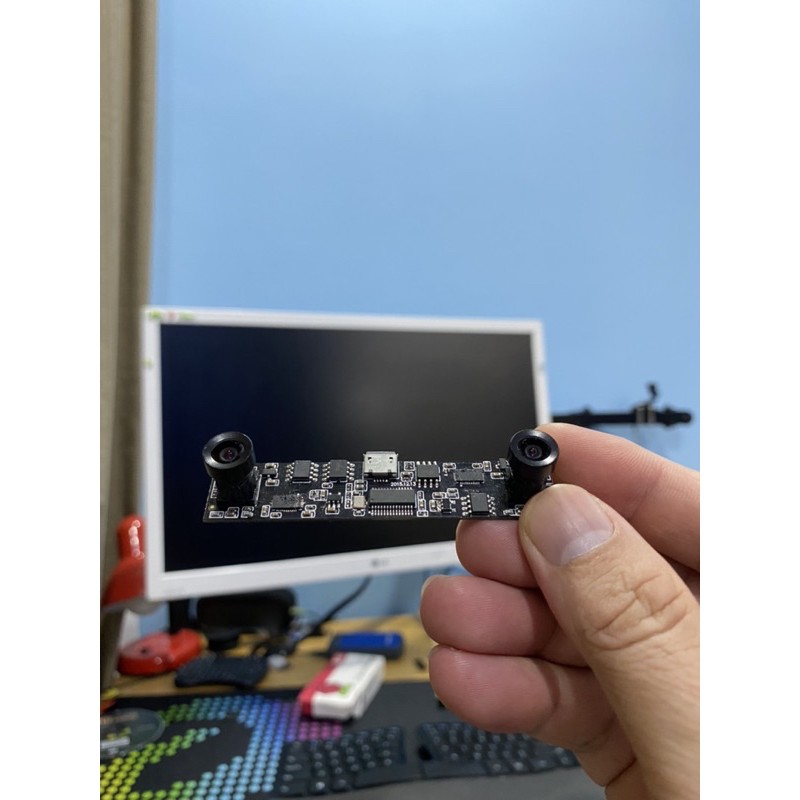 Module camera stereo
