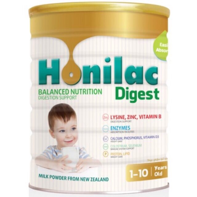 Sữa Honilac Digest cho trẻ tiêu hoá kém 900g