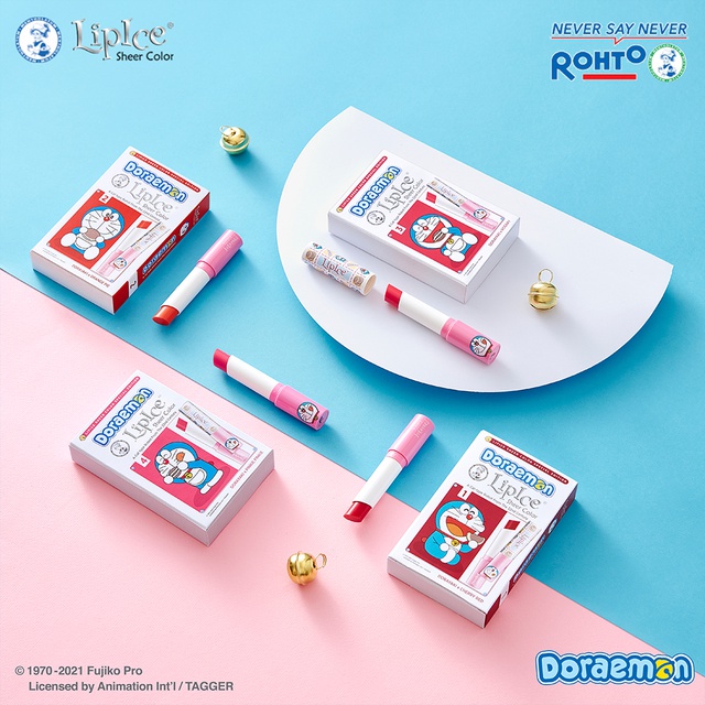 Son Dưỡng Có Màu Tự Nhiên Lipice Sheer Color X Doraemon 2.4g