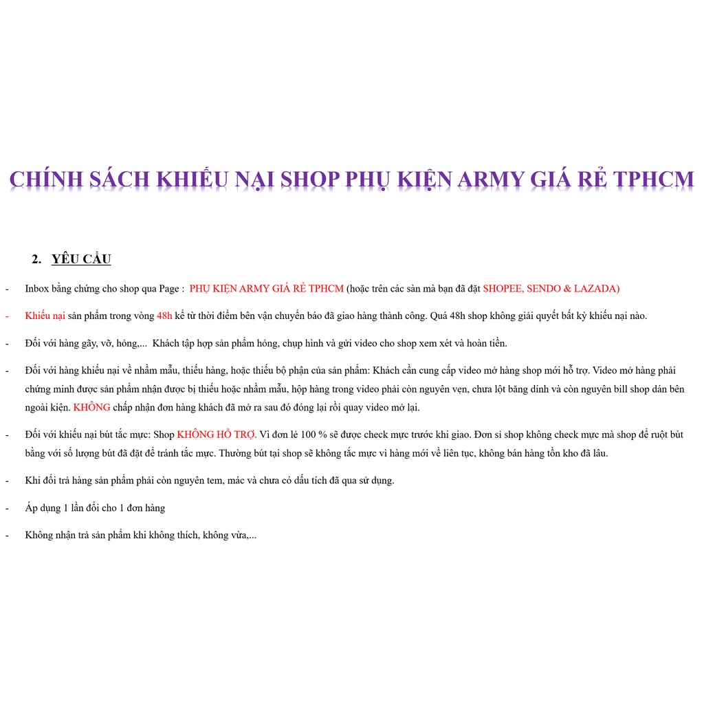 VPP124 Vòng tay ARMY đơn giản fan nhóm nhạc BTS