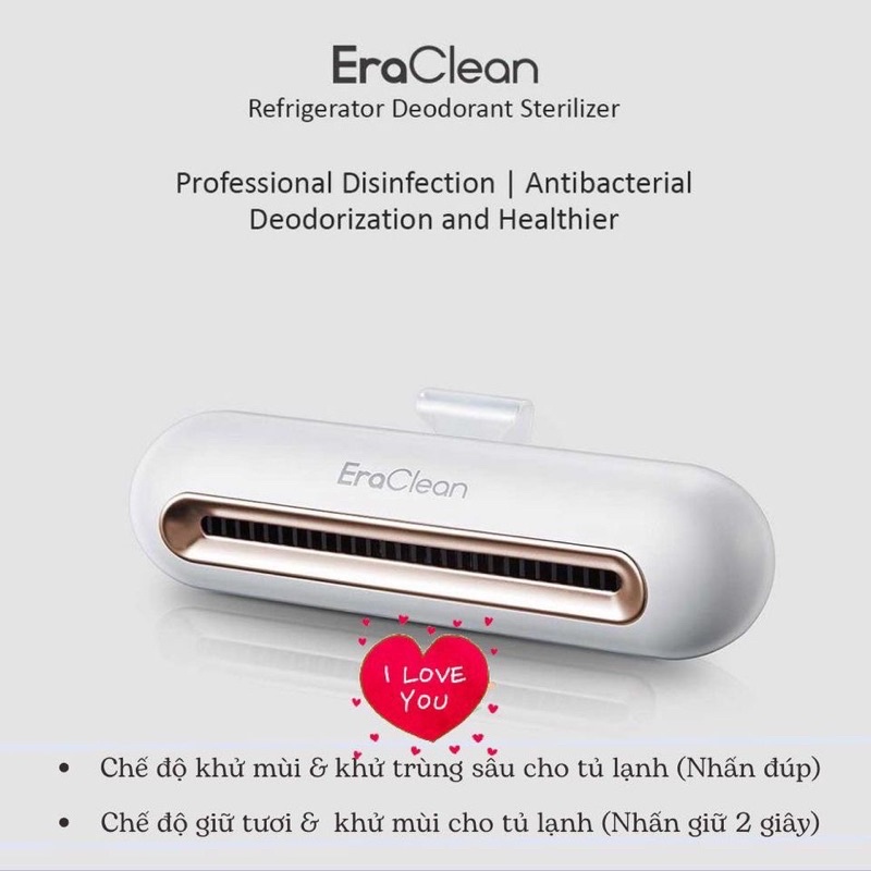 Máy tiệt trùng-lọc không khí khử mùi tủ lạnh Xiaomi EraClean CW-B01