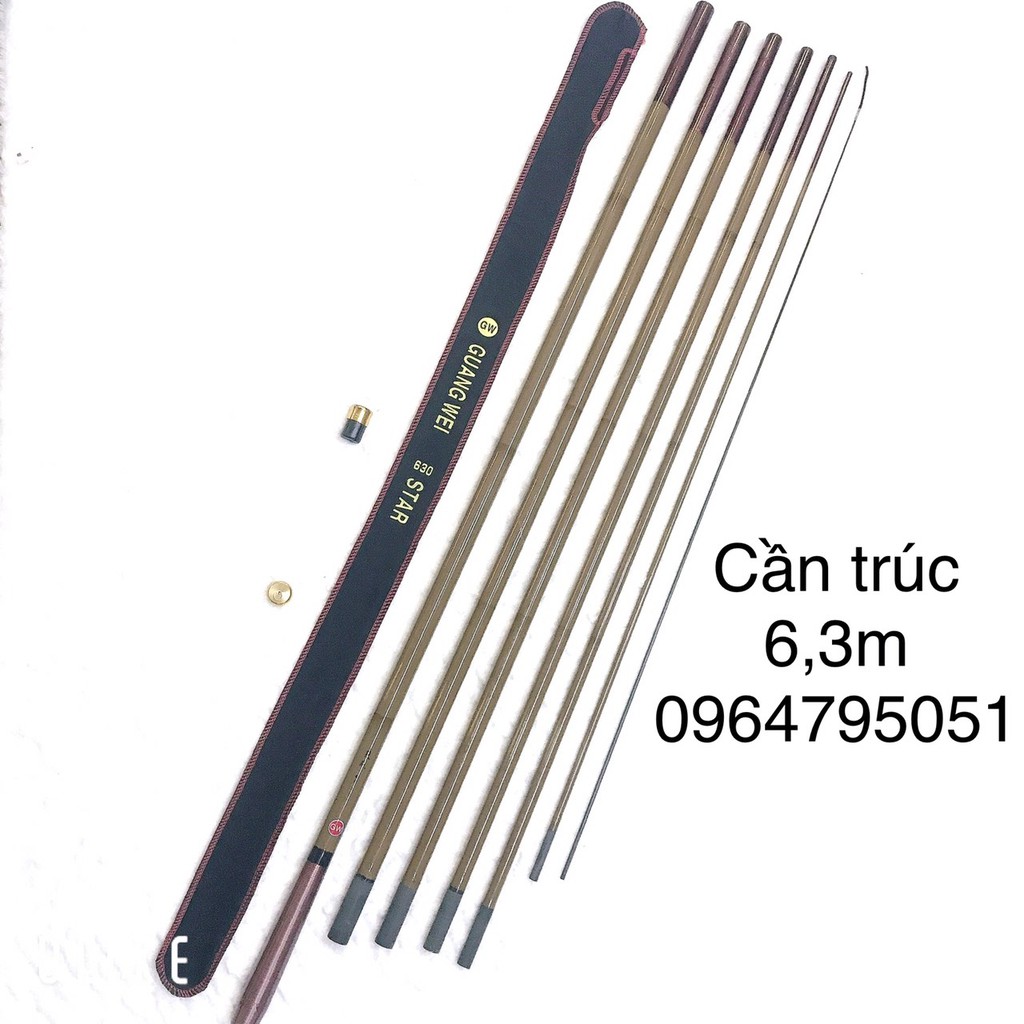 cần câu tay trúc 5h carbon của gw sản phẩm tốt 68