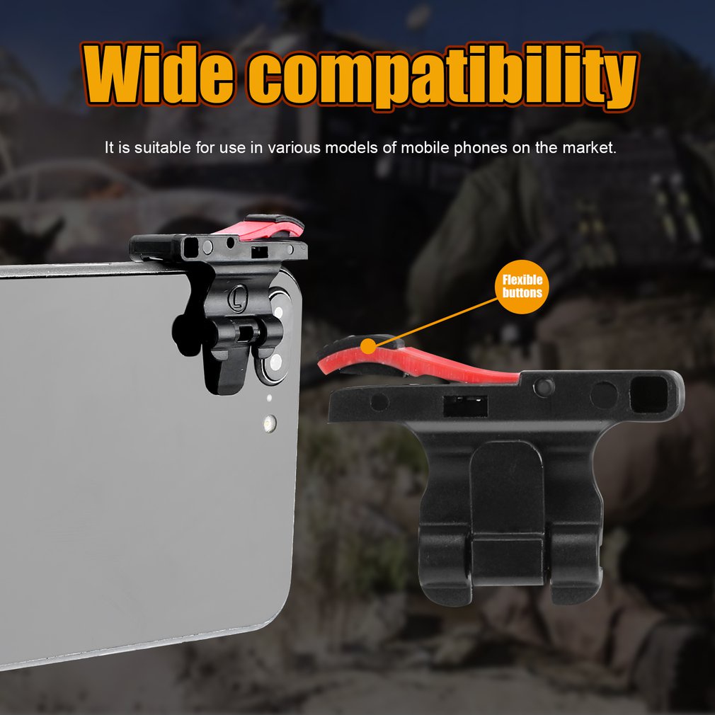 💥Nút bắn Pubg 💥Nút cơ PUBG D9 Bộ 2 Nút Bấm Điều Khiển Chơi Game PUBG Trên Điện Thoại / có thể chơi PUBG, Free Fire, game bắn súng trên điện thoại Android AP / gamepad D9