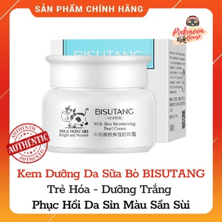  Kem Dưỡng Ẩm Tái Tạo Làn Da Sỉn Màu Sần Sùi Giúp Trắng Sáng Bisutang Cao Cấp