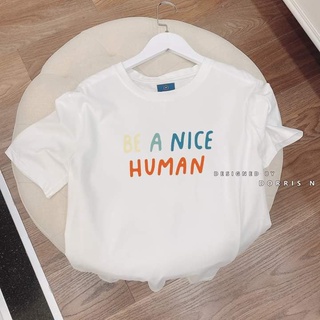 [Mã DORRT8250 giảm 250k] Áo thun BE A NICE chất liệu cotton 100% áo phông form rộng DORRIS N