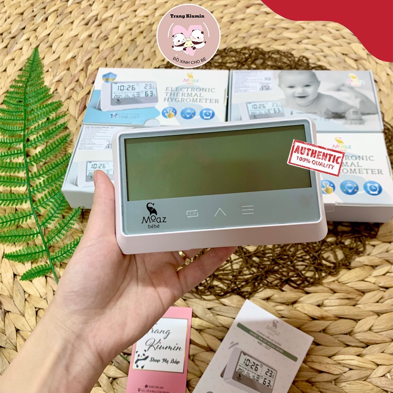 Nhiệt Kế Ẩm Điện Tử Moaz