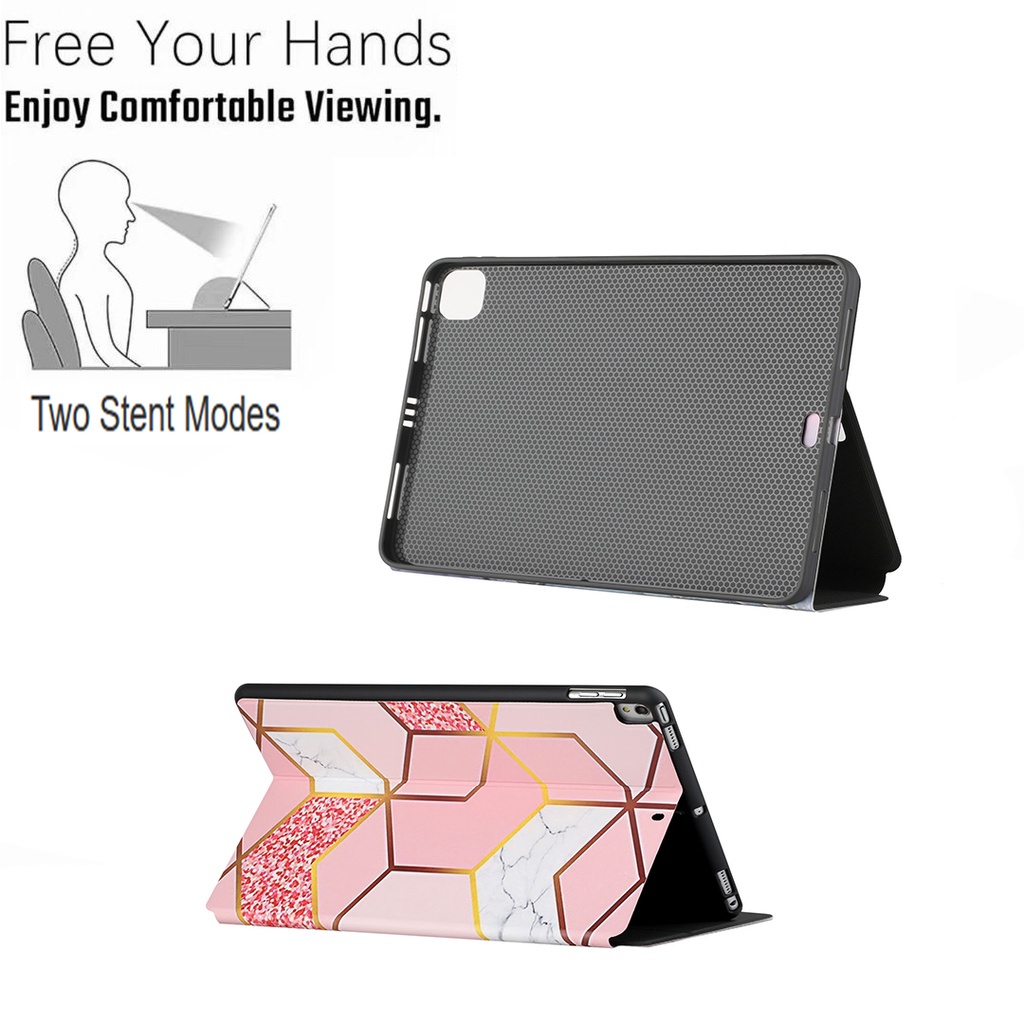 Bao da máy tính bảng PU nắp lật cao cấp cho Samsung Galaxy Tab A7 10.4  SM-T500 T505 S6 Lite 10.4" SM- P610 P615