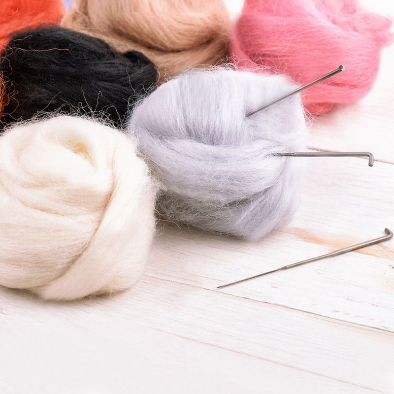 Len Chọc (Needle Felt) Gói 5g Mã Màu 01-40.