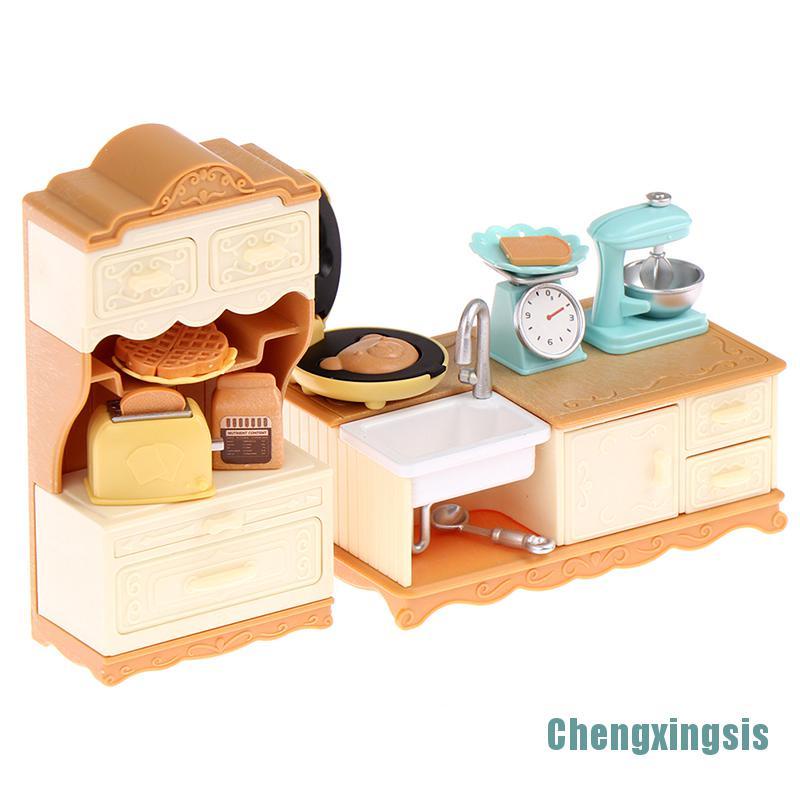 Bộ Mô Hình Bánh Kem Mini Độc Đáo Dùng Trang Trí Nhà Búp Bê