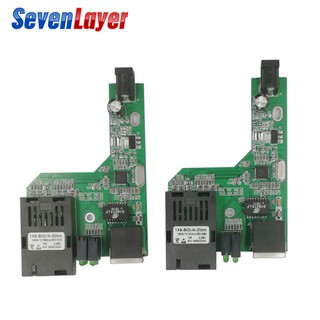 Bảng Mạch Chuyển Đổi Htb 3100 Pcb 1sc 1rj45 Đơn Giản 10/100m