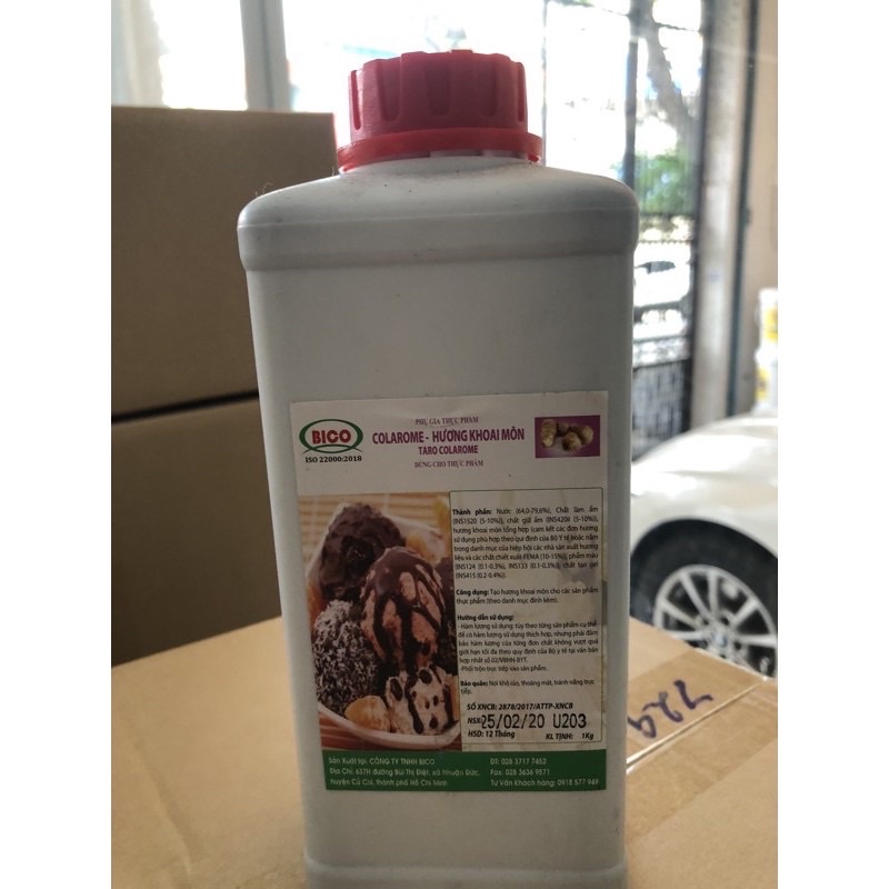 Tinh Hương Sữa Mauri &amp; Bico 1lit