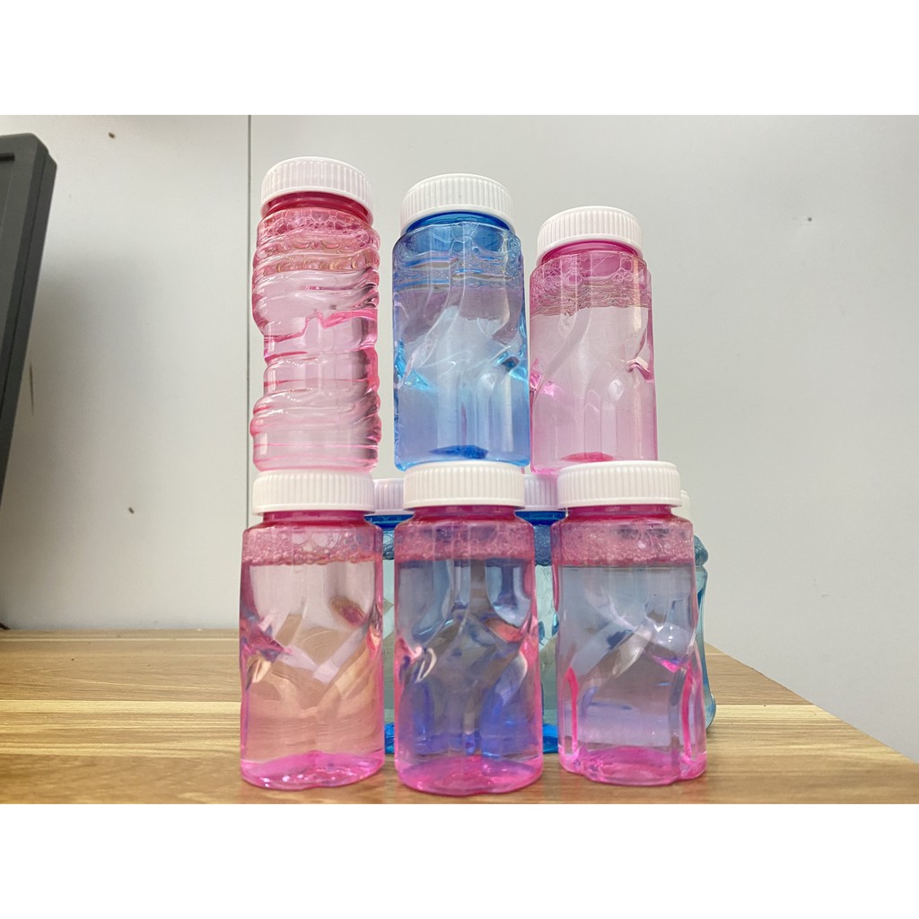 Lọ/Túi tạo bong bóng xà phòng 50ml và 10ml Cutiebaby cho đồ chơi bắn/thả/nhả/phụt bong bóng súng 8 nòng,cua tạo bọt