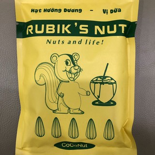 Hướng dương tẩm vị Rubik’ Nut ( vị dừa thơm phức )