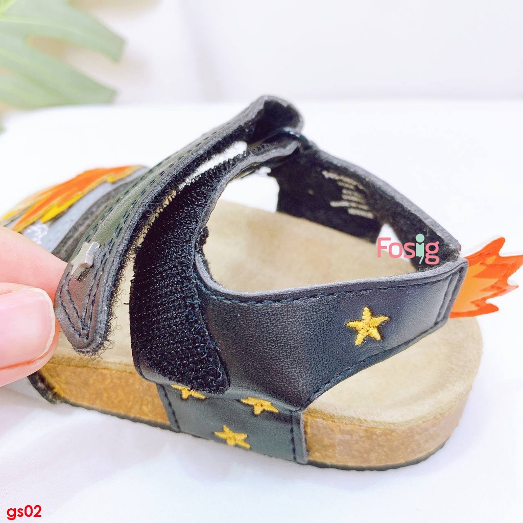 Giày Sandal Bé Trai NXT - Đen Xám Tên lửa