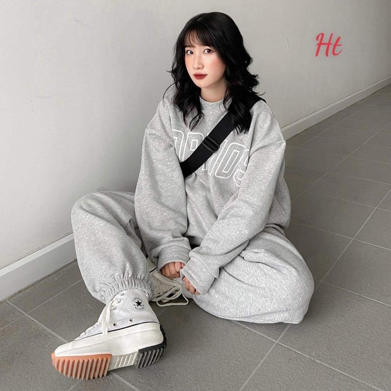 Bộ nỉ cotton COSMOS HT12