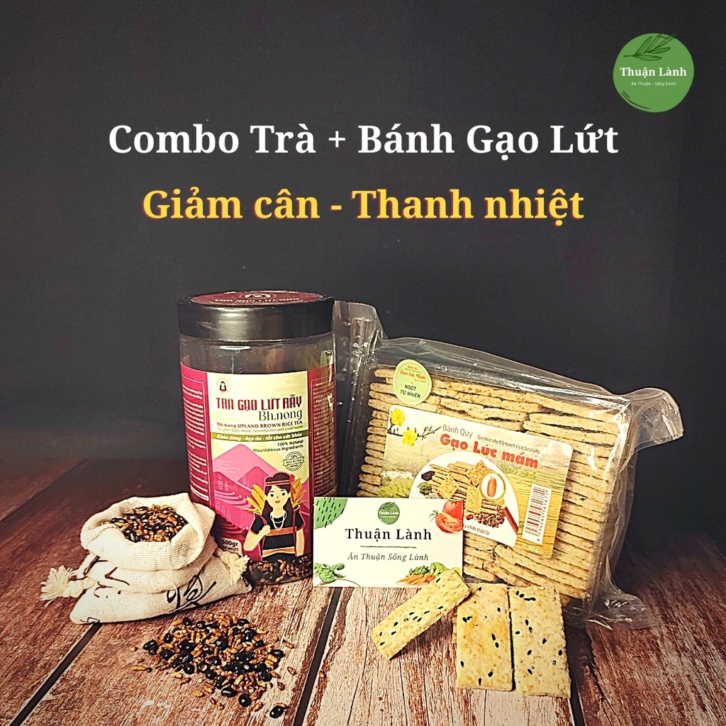 Bánh Gạo Lứt Dinh Dưỡng - Thuận Lành - Thơm Ngon Tự Nhiên Bổ Dưỡng