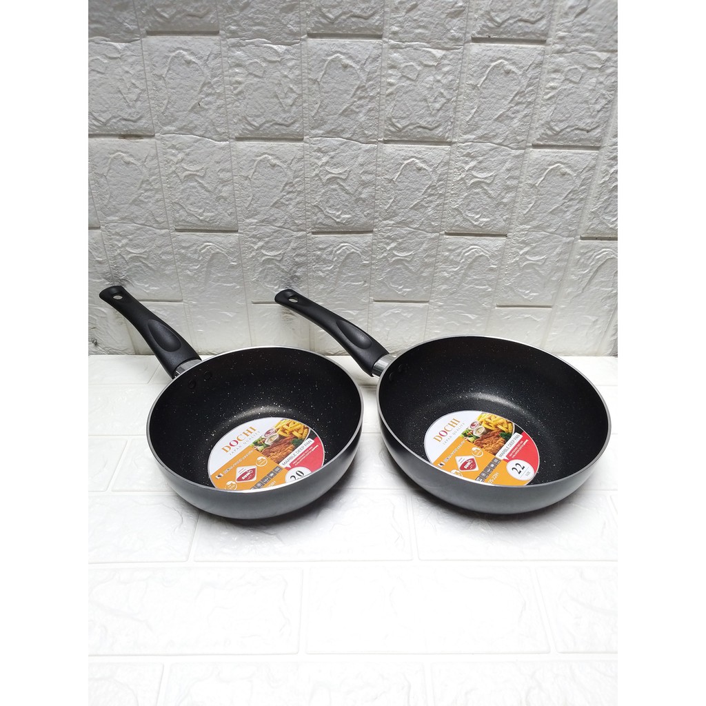 Chảo đá sâu lòng DOCHI đáy từ 20cm - 22cm