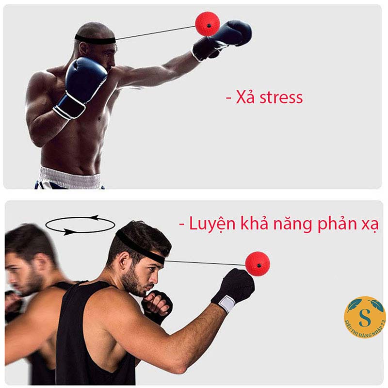 Bóng Luyện Phản Xạ Boxing Treo Đầu (BÓNG PHẢN XẠ)