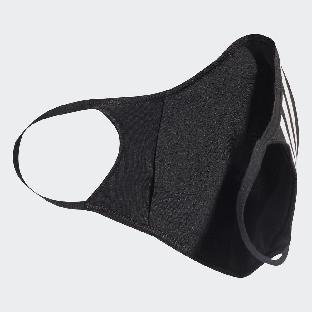 [Mã WABRDAS68 giảm 10% tối 150k đơn từ 1 triệu] adidas Unisex Face Cover 3-Stripes - Not For Medical Use Màu đen HF7045