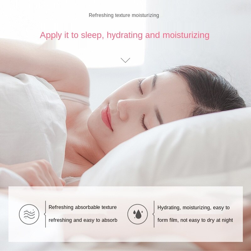 Mặt nạ ngủ dưỡng ẩm làm trắng thu nhỏ lỗ chân lông chiết xuất hoa anh đào Leichla | BigBuy360 - bigbuy360.vn