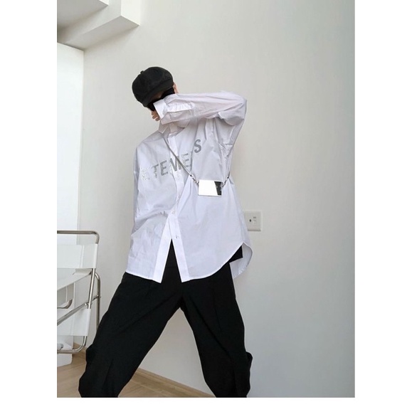 Áo sơ mi Vetements logo shirt cao cấp