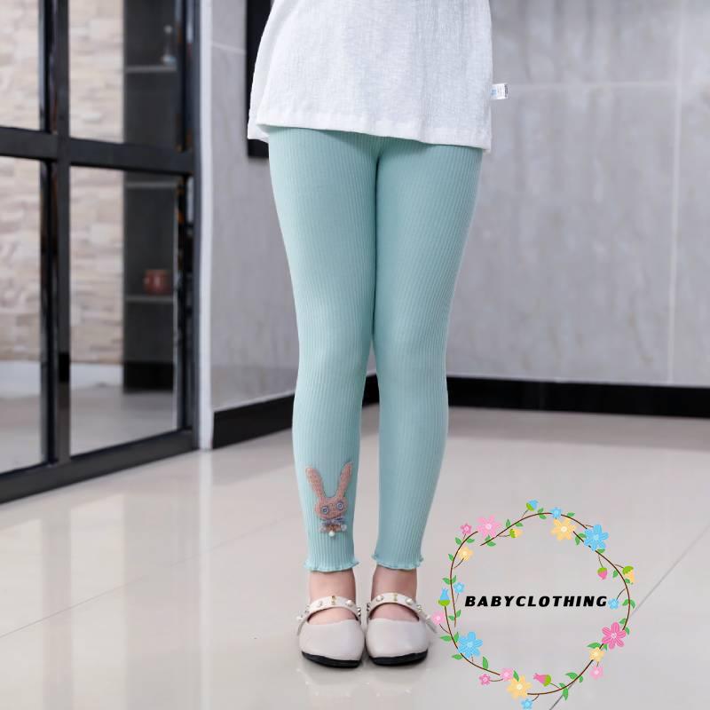 Quần Legging In Hình Thỏ Và Ngôi Sao Đáng Yêu Cho Bé Gái