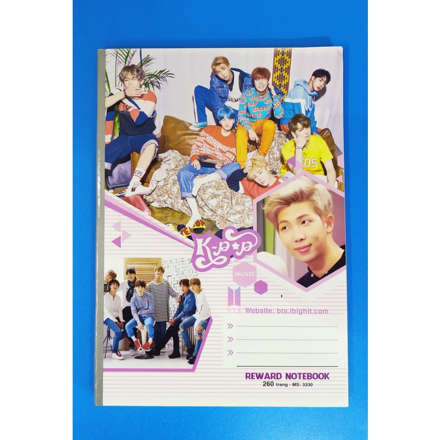 HẢI TIẾN tập vở  kẻ ngang REWARD 140/200/260/320 và 380 trang.