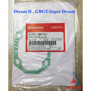 Gioăng nắp đầu quy lát xe Dream II , Super Dream ( 12391-GB6-911 )