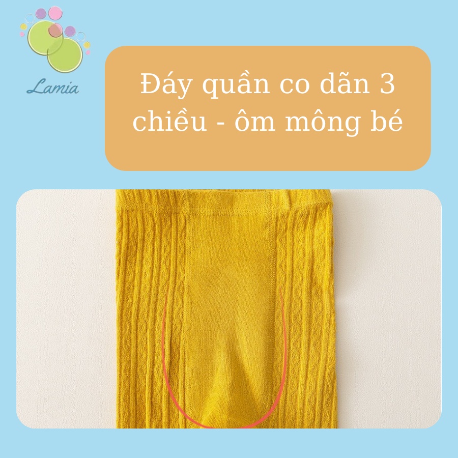 Quần Tất Len Có Bàn Xuất Hàn Cho Bé Gái Từ Sơ Sinh - 3 Tuổi 𝟎𝟏𝐐𝐓𝐋
